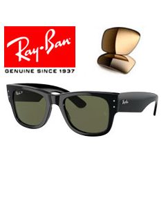2x Lents de recanvi originals > Ray-Ban 0840S · Mega Wayfarer